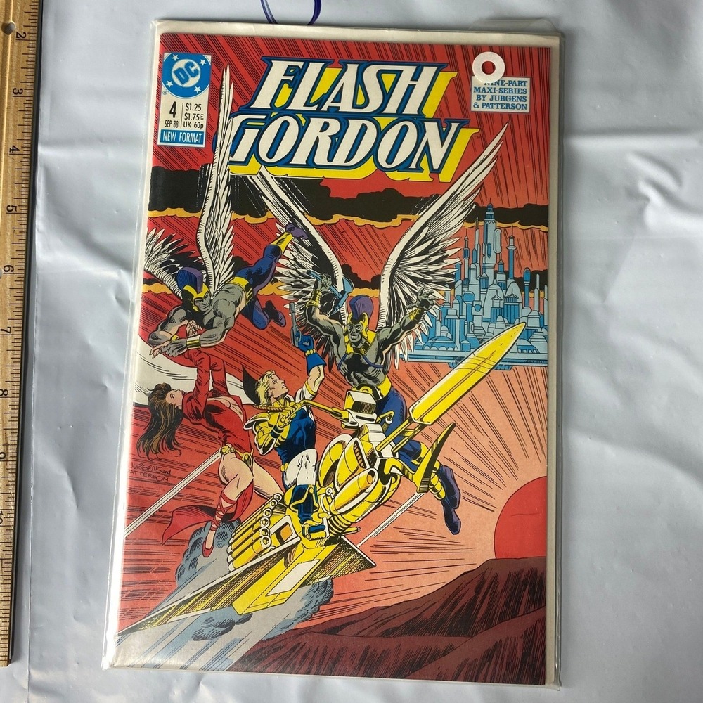 Flash Gordon #8 DC Comics 1988 Nine-Part Maxi-Series Jurgens & Patterson